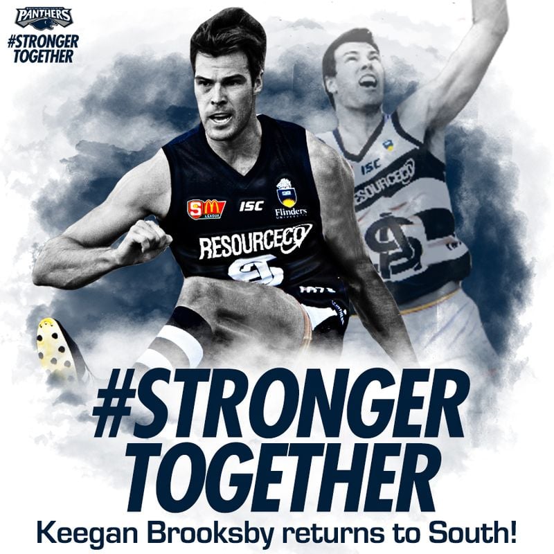 Keegan Brooksby returns to South Adelaide Keegan Brooksby returns to South Adelaide